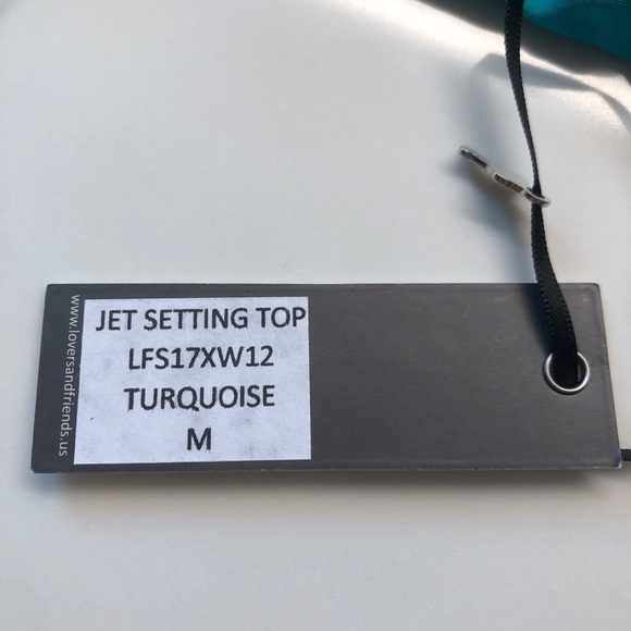 NWT Lovers + Friends Jet Setting swim bikini top size medium Revolve - Picture 10 of 10